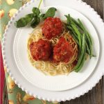 Garden Turkey Meatballs & Spaghetti