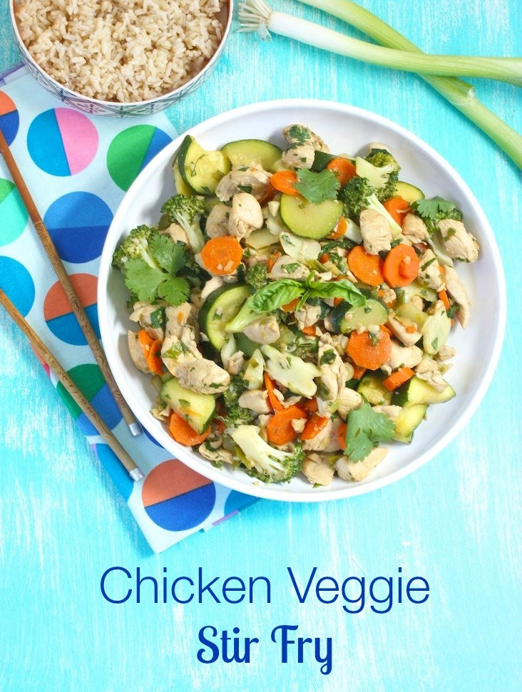 Chicken Veggie Stir Fry + The Pre-Diabetes Diet Plan