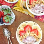 Strawberry Peanut Overnight Oats