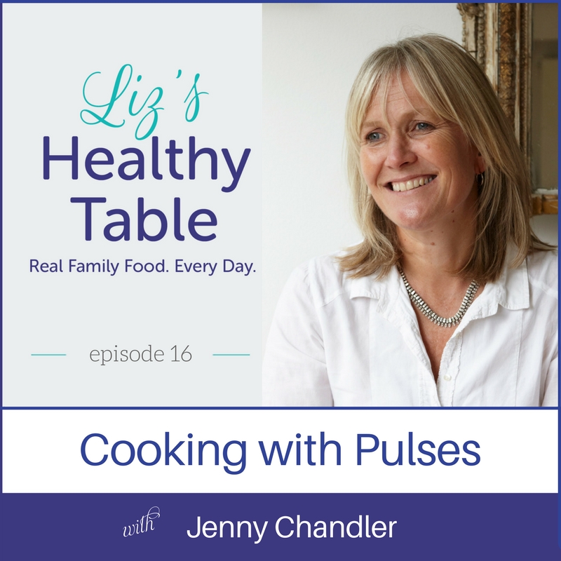 Cooking with Pulses on LizsHealthyTable.com #podcast