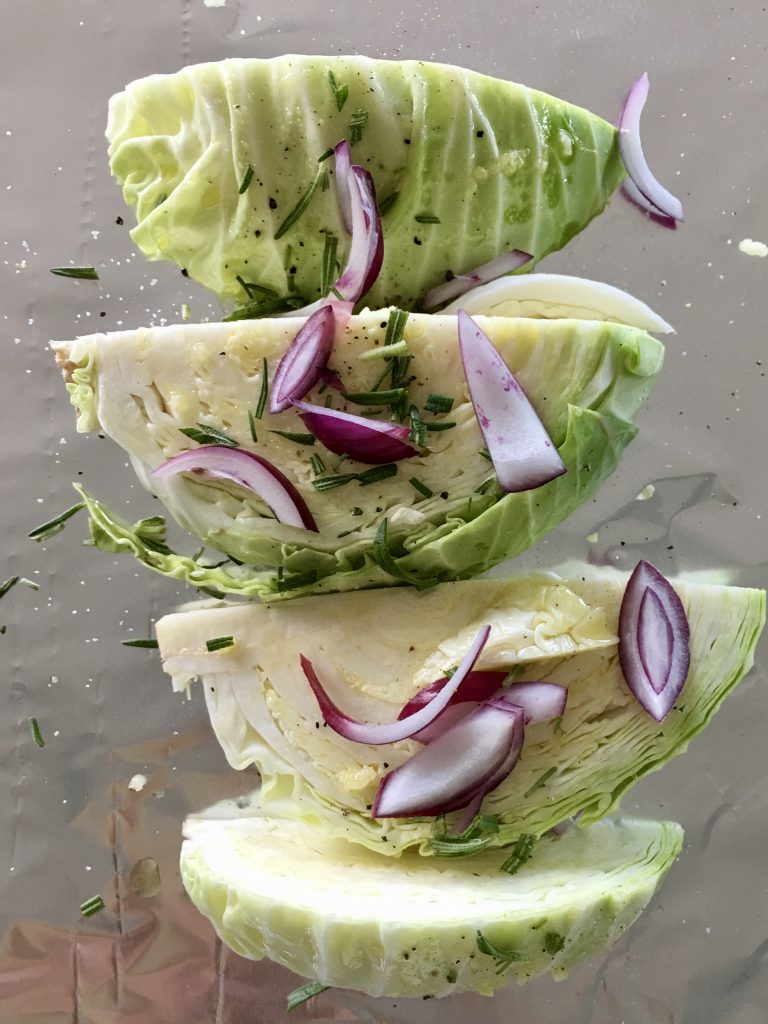 How to Grill Green Cabbage