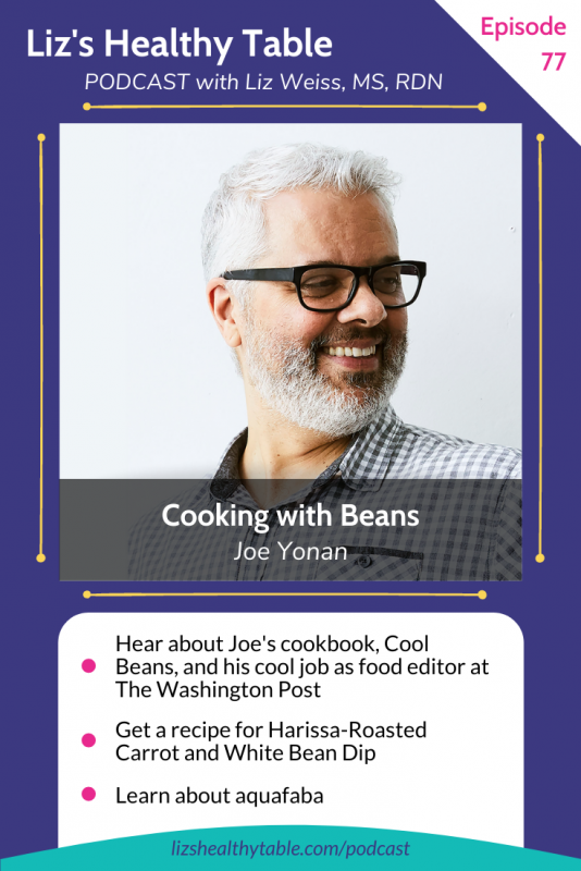 Cooking with Beans podcast via lpzshealthytable.com #podcast