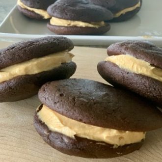 Gluten Free Chocolate Pumpkin Whoopie Pies + Why I Love Canned Pumpkin Purée
