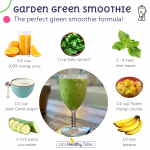 Garden Green Smoothie | An (Hopefully) Easy Way to Introduce More Green Foods Into Your Kids' Diets