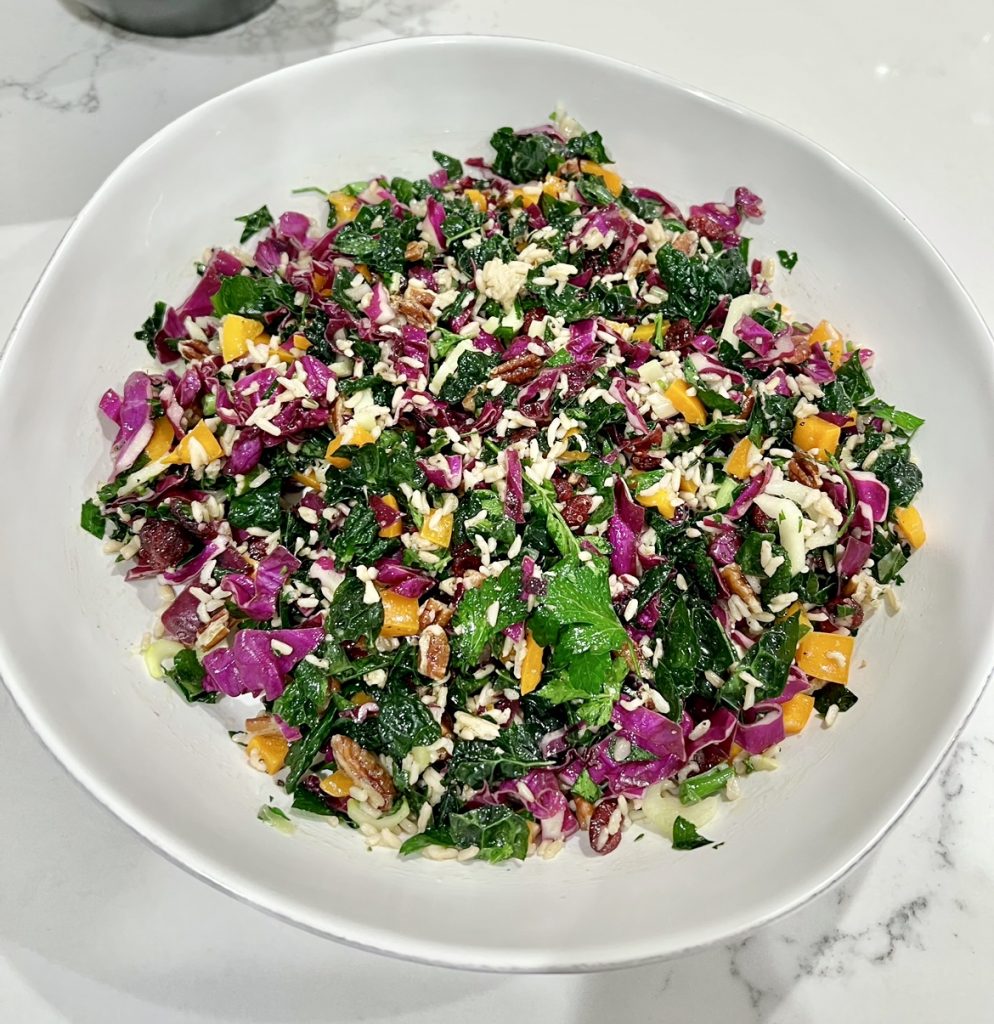 3 Salads and the BEST Homemade Olive Oil & Lemon Salad Dressing Recipe