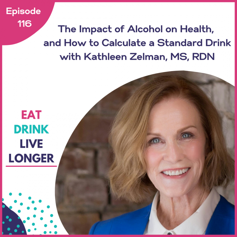 The Impact of Alcohol on Health, and How to Calculate a Standard Drink with Kathleen Zelman, MS, RDN